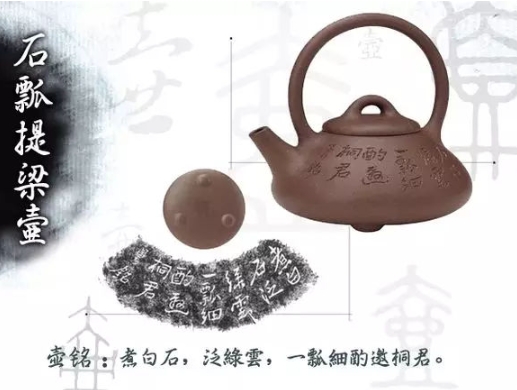 老紫砂壺曼生十八式圖解，曼生18式的具體樣式圖及名稱