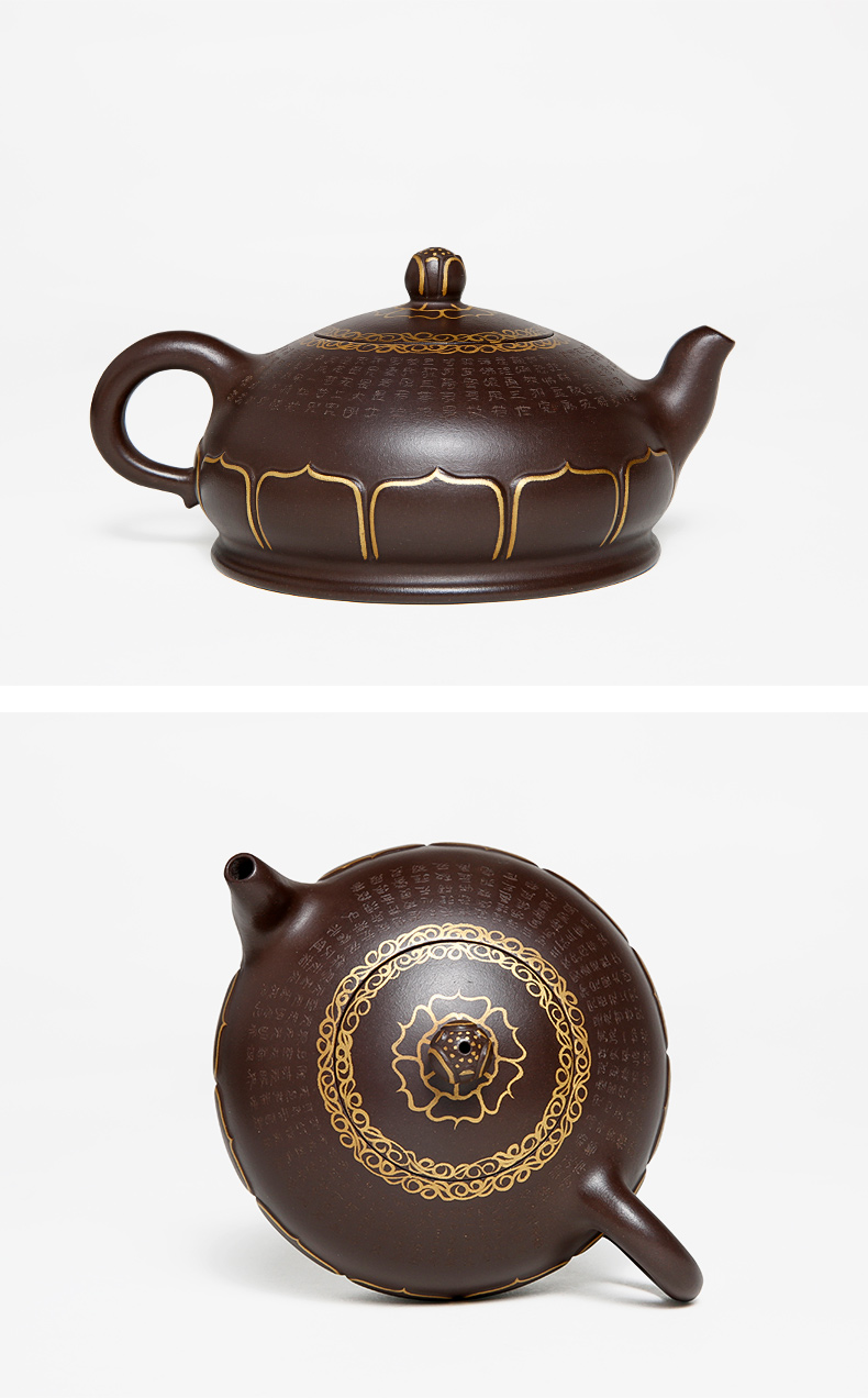 佛系紫砂壺，禪意靜心紫砂壺