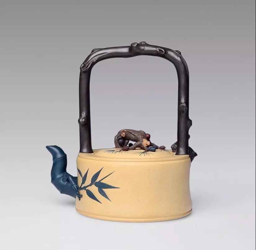 10種最美花器提梁壺，精美別致雕花紫砂壺!