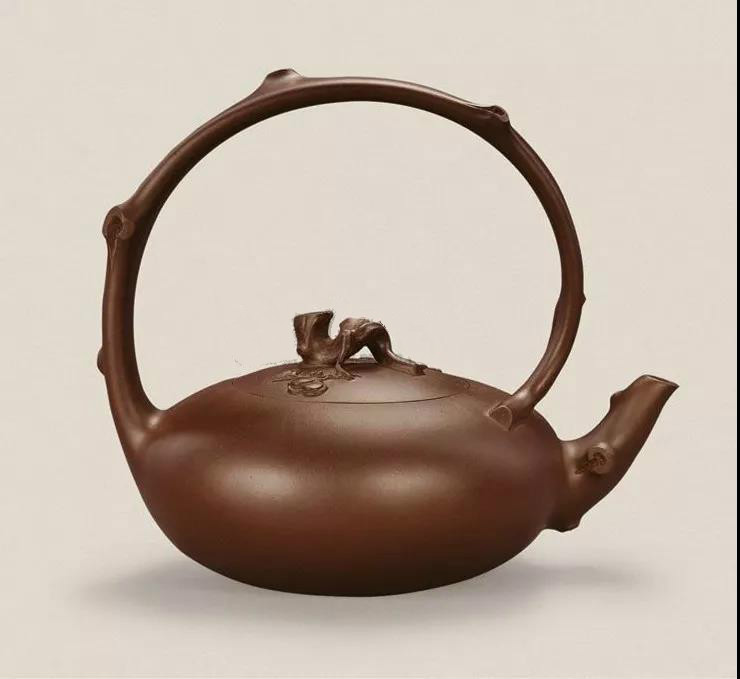 10種最美花器提梁壺，精美別致雕花紫砂壺!