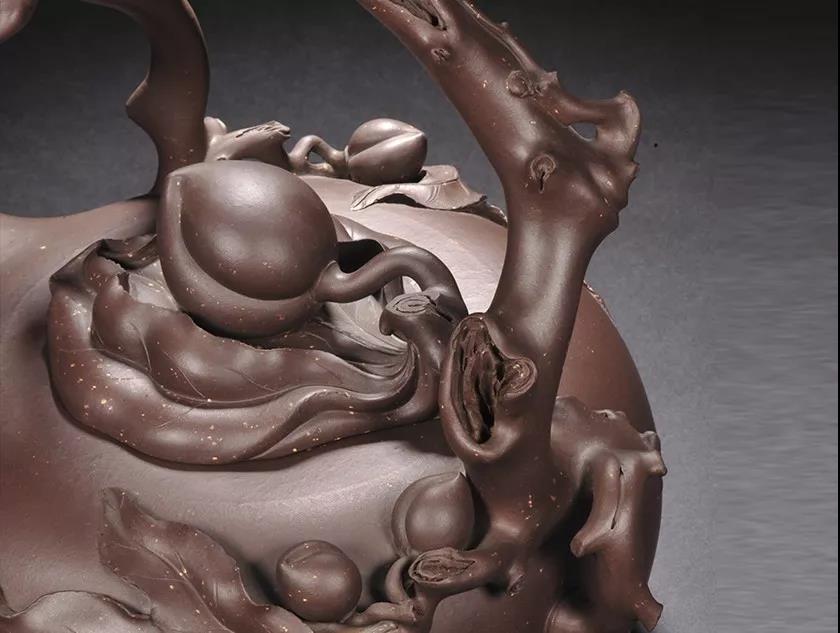 10種最美花器提梁壺，精美別致雕花紫砂壺!