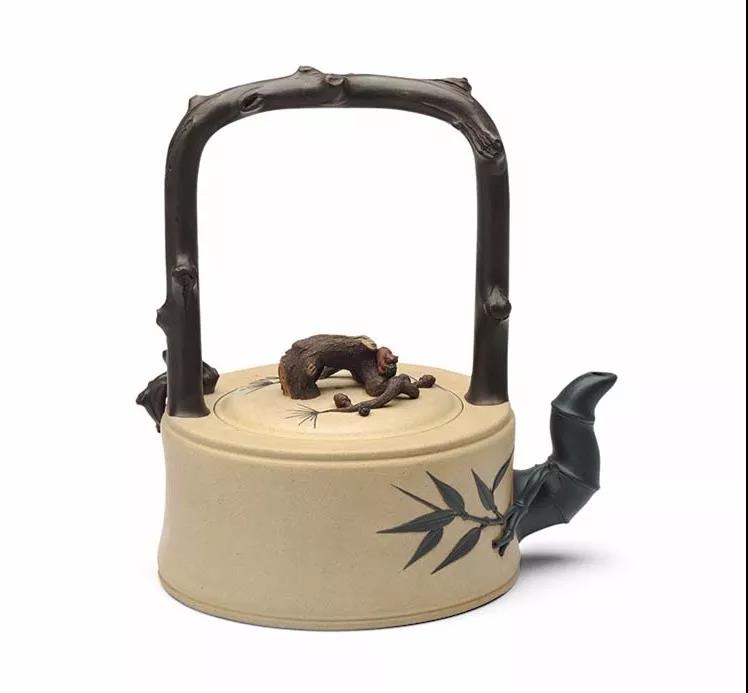 10種最美花器提梁壺，精美別致雕花紫砂壺!