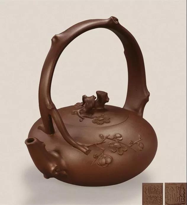 10種最美花器提梁壺，精美別致雕花紫砂壺!