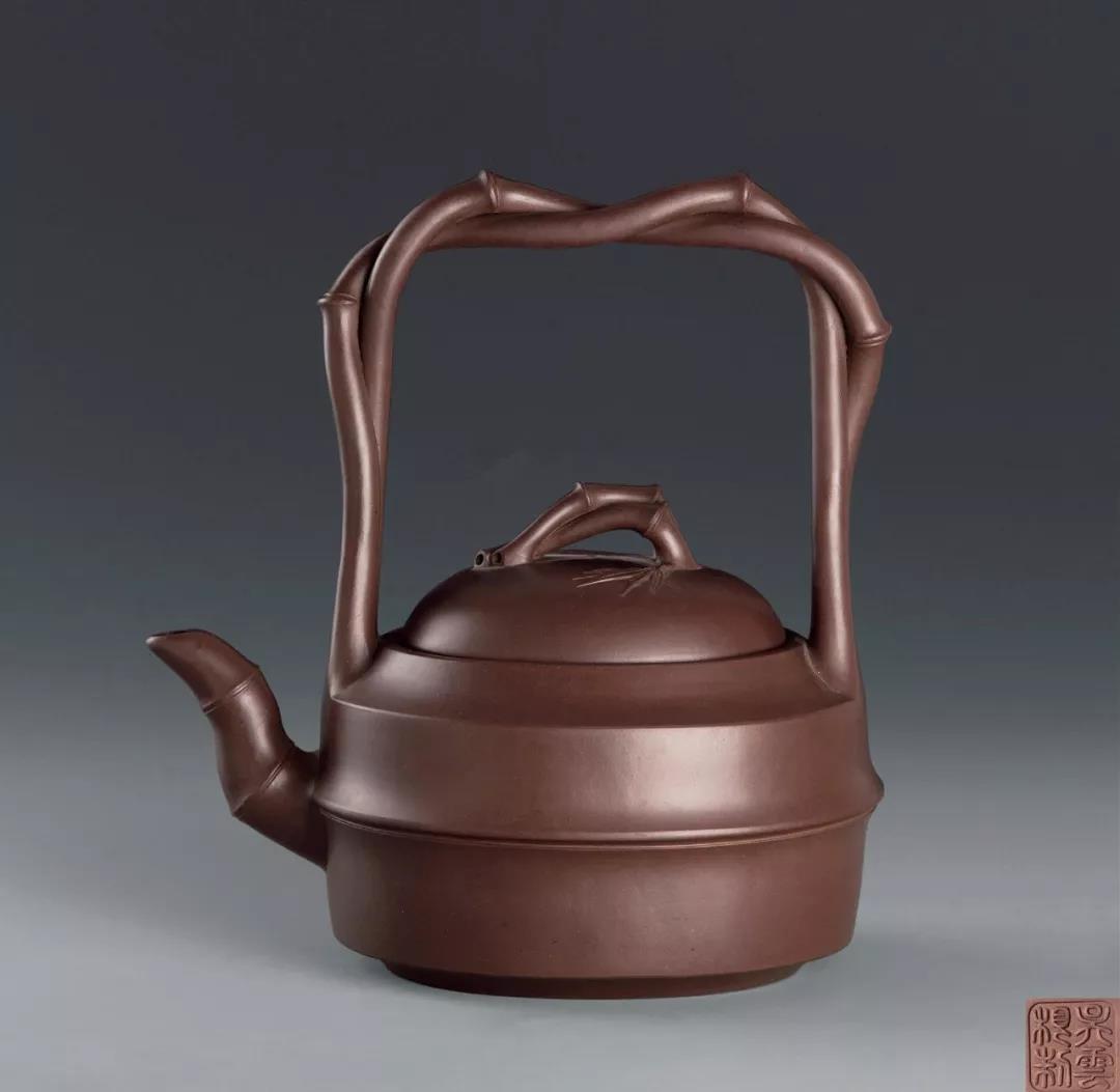 10種最美花器提梁壺，精美別致雕花紫砂壺!