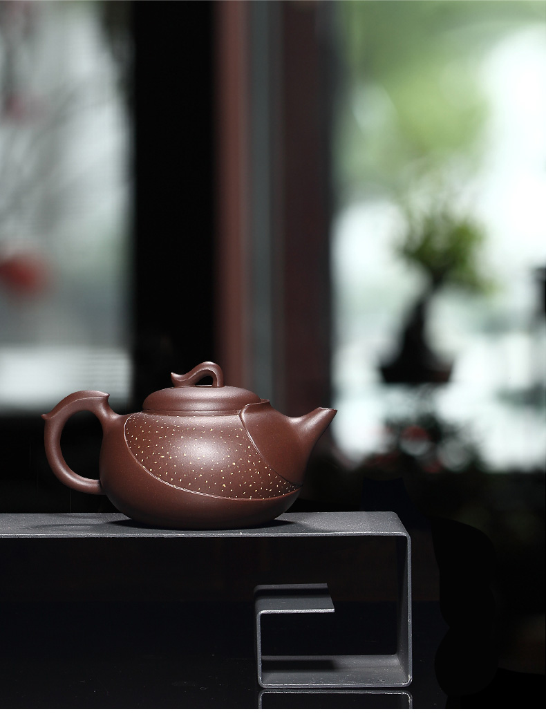 將軍壺紫砂壺，雅韻精美紫砂壺