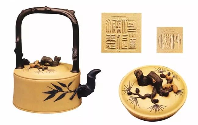 10種最美花器提梁壺，精美別致雕花紫砂壺!